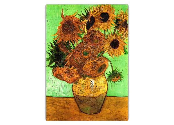 Stillleben Vase mit zwölf Sonnenblumen [2] von Van Gogh