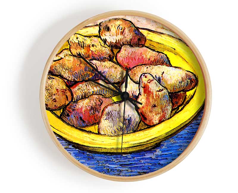 Van Gogh Still Life With Potatoes Clock - Wallart-Direct UK