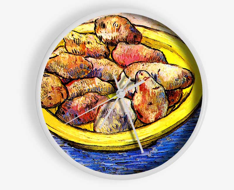 Van Gogh Still Life With Potatoes Clock - Wallart-Direct UK