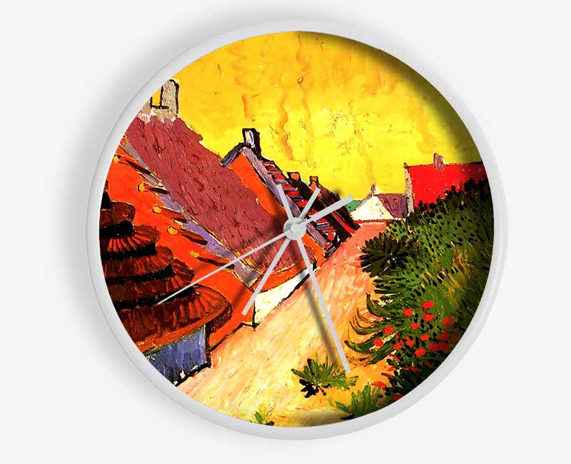 Van Gogh Street In Saintes-Maries Clock - Wallart-Direct UK