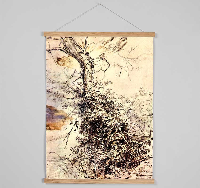 Rubens Study Of Tree Hanging Poster - Wallart-Direct UK