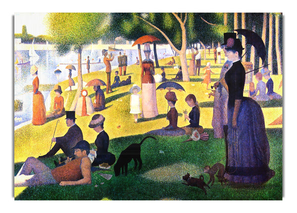 Sonntag in La Grande Jatte von Seurat