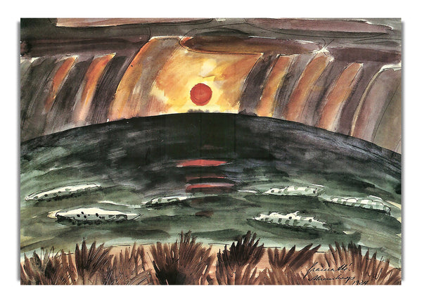 Sonnenuntergang von Walter Gramatte
