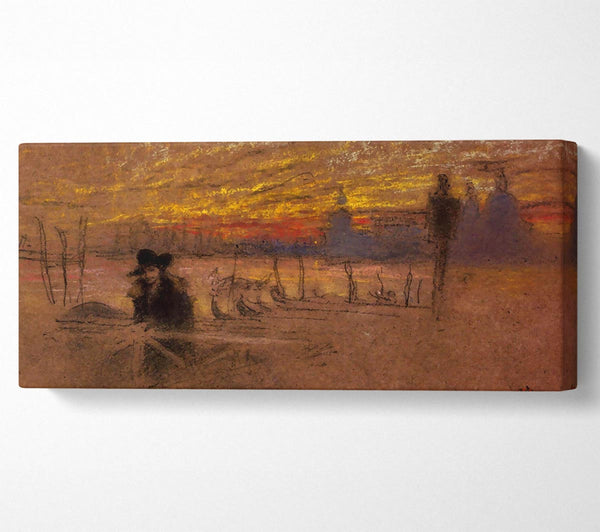 Whistler Sonnenuntergang Rot und Gold