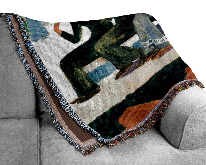 Gauguin Ta Matete Woven Blanket