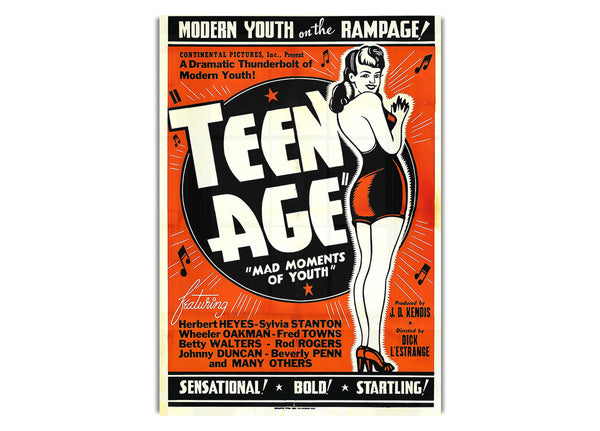 Teenageralter 1944 Poster 1