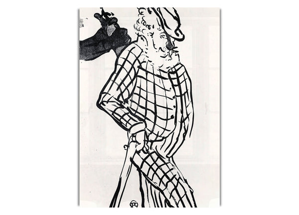 Der amerikanische Sänger von Toulouse Lautrec