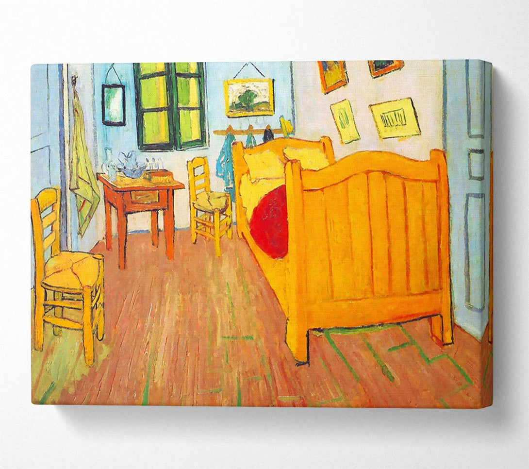 Picture of Van Gogh The Bedroom In Arles. Saint-Remy Canvas Print Wall Art