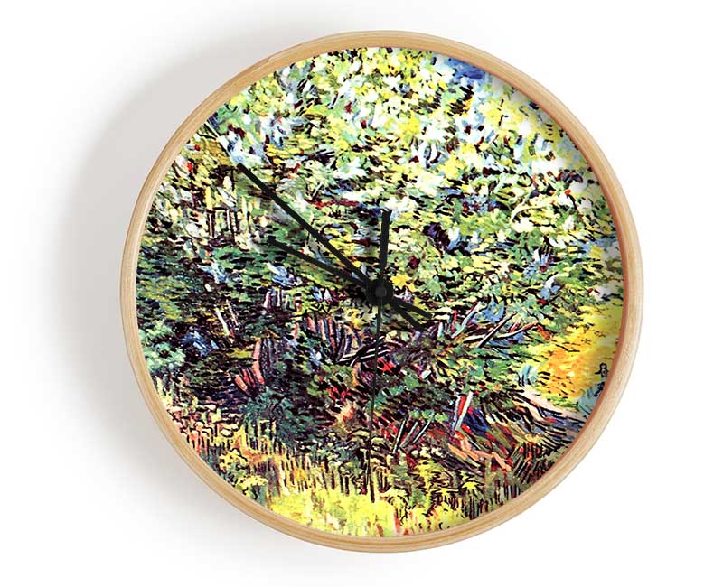 Van Gogh The Bush Clock - Wallart-Direct UK