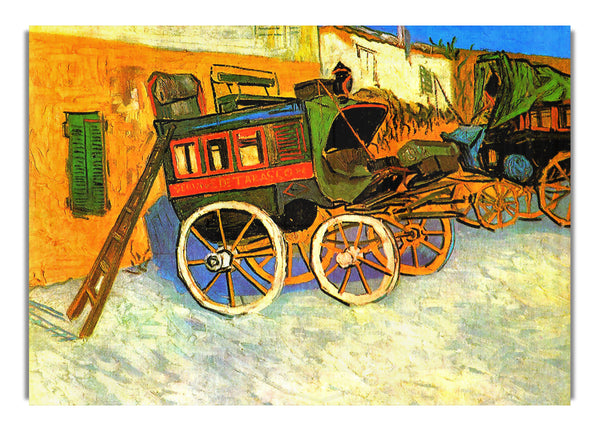 Die Kutsche von Tarascon von Van Gogh