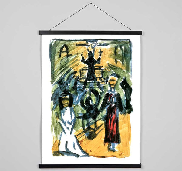 Walter Gramatte The Confession Hanging Poster - Wallart-Direct UK