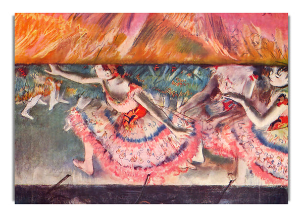 Der Vorhang fällt von Degas