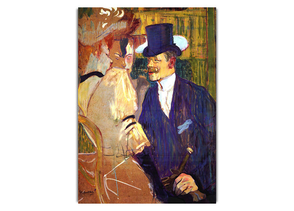 Der Engländer im Moulin Rouge von Toulouse Lautrec