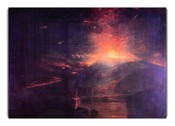 Der Ausbruch des Vulkans Souffrier von Joseph Mallord Turner