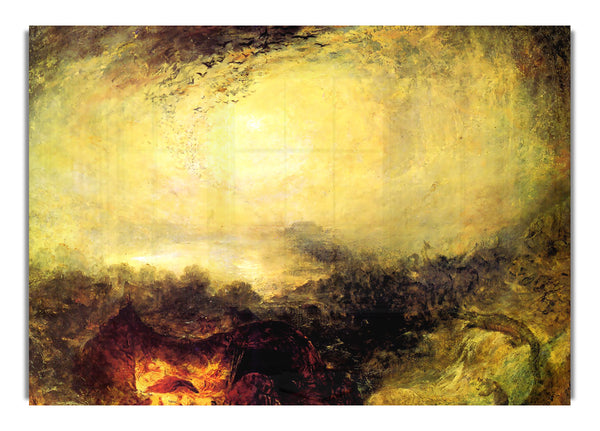 Der Abend des Tsunamis von Joseph Mallord Turner