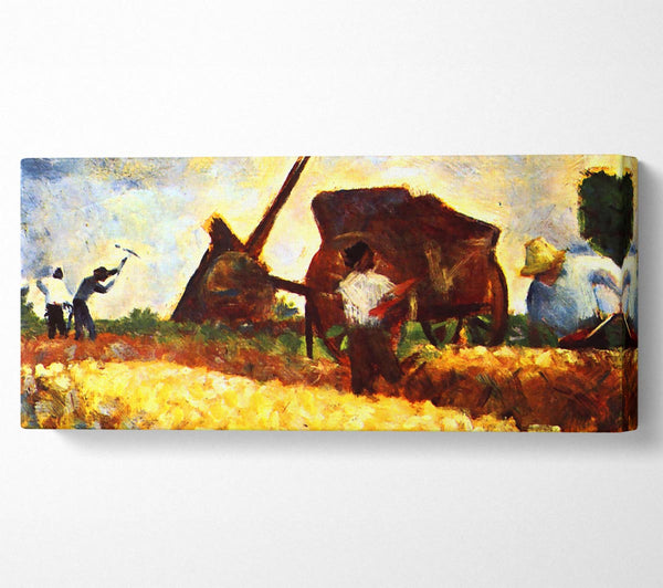 Seurat Der Feldarbeiter