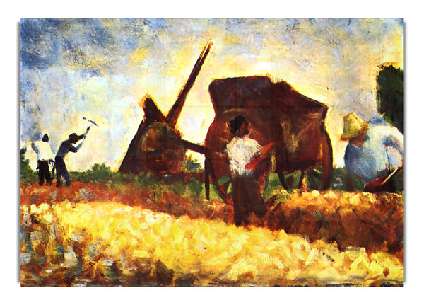 Der Feldarbeiter von Seurat