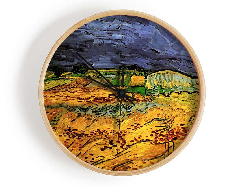 Van Gogh The Fields Clock - Wallart-Direct UK