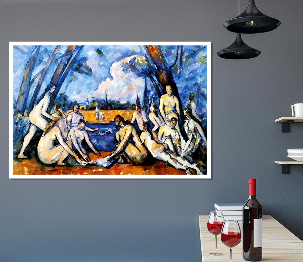 Gauguin The Gathering Print Poster Wall Art