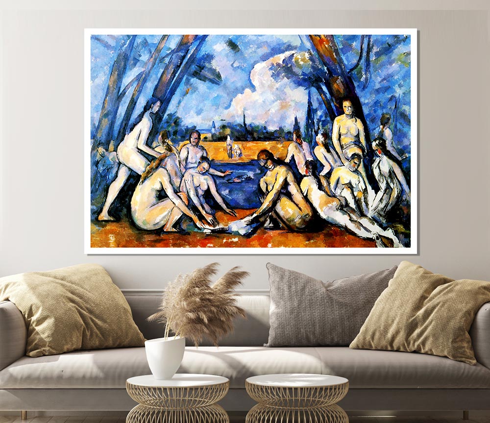 Gauguin The Gathering Print Poster Wall Art