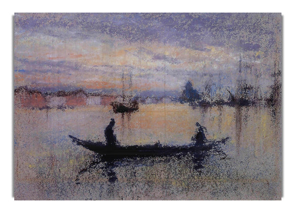 Die Giudecca, Note in Fleischfarbe von Whistler