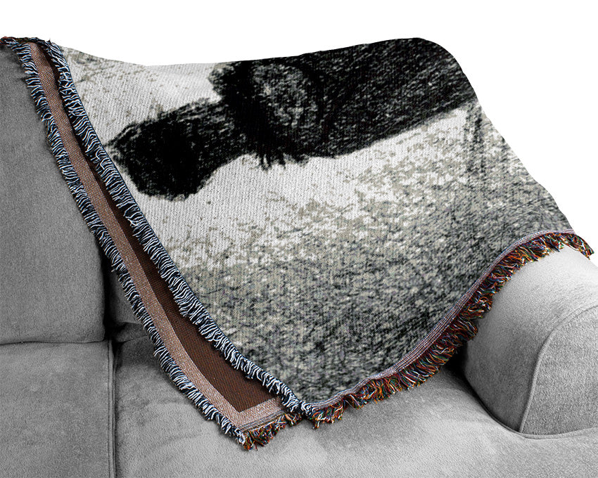 Seurat The Hood Woven Blanket
