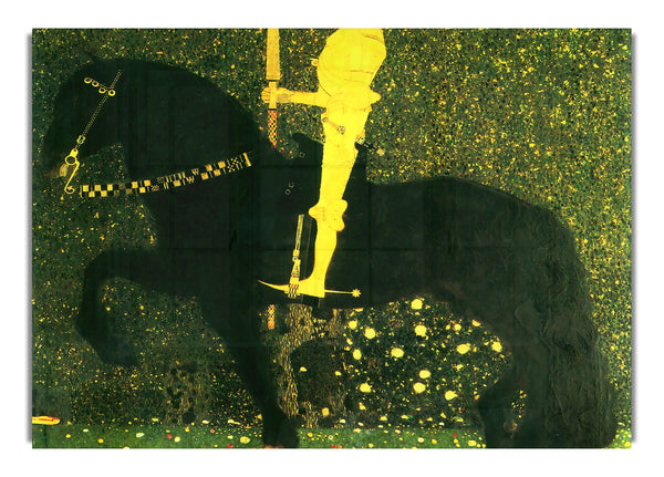 Das Leben eines Kampfes (Die goldenen Ritter) von Klimt