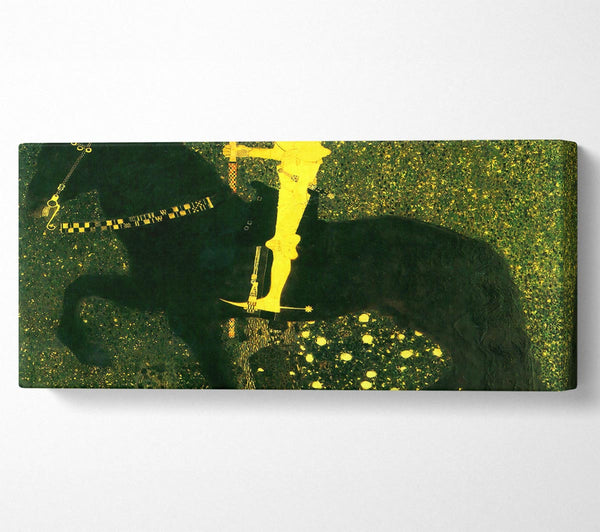 Klimt Das Leben eines Kampfes Die goldenen Ritter