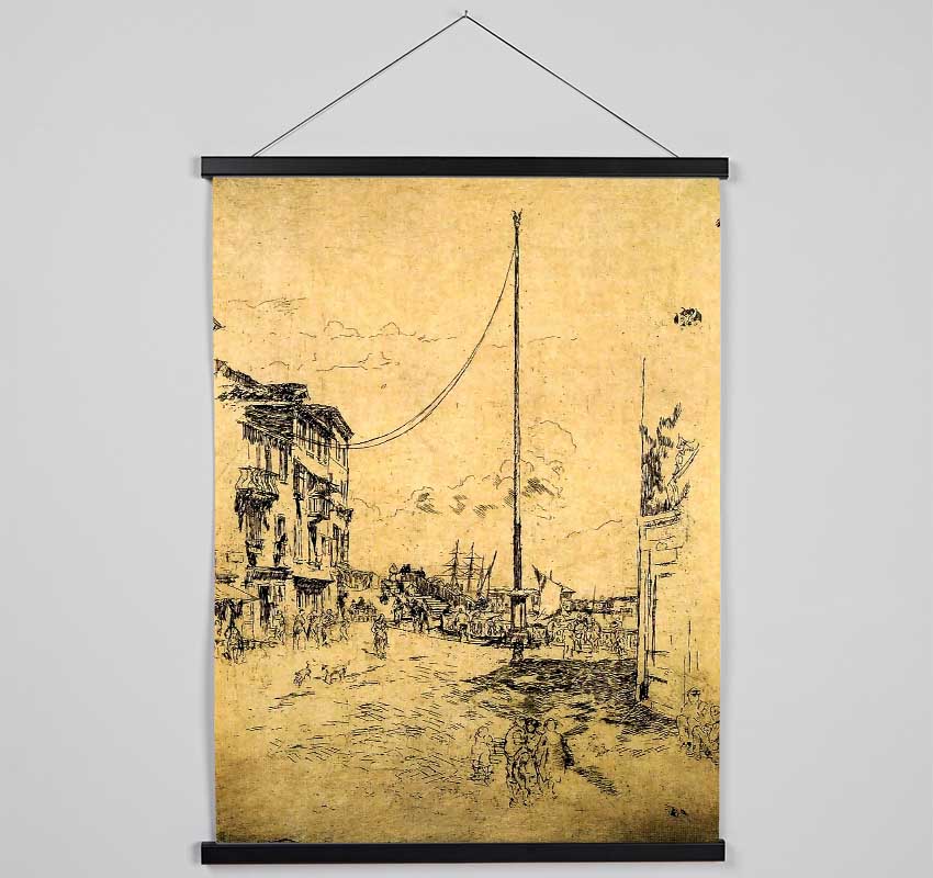 Whistler The Little Mast Hanging Poster - Wallart-Direct UK