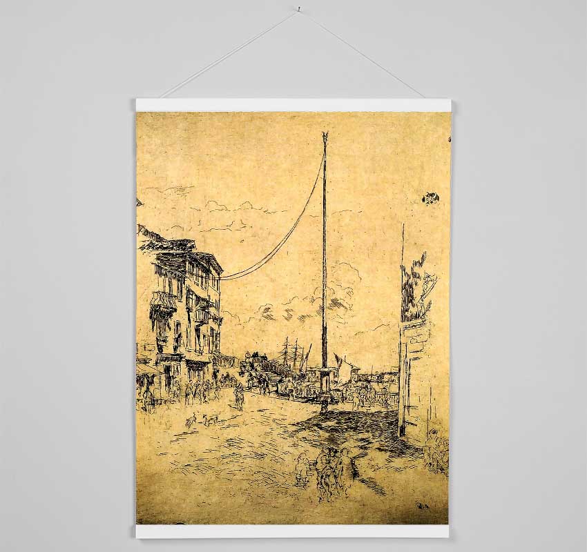 Whistler The Little Mast Hanging Poster - Wallart-Direct UK