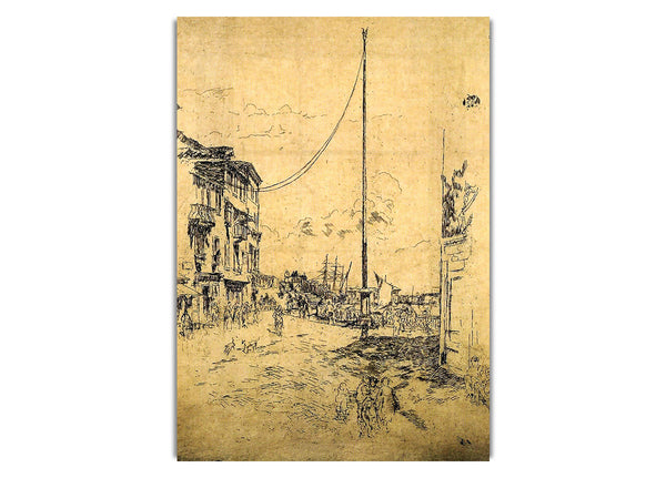 Der kleine Mast bei Whistler