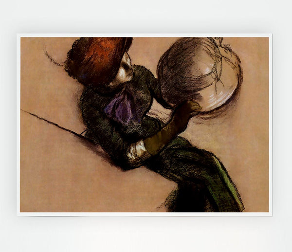 Degas The Milliner Print Poster Wall Art