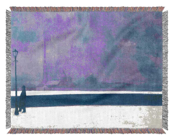 Felix Vallotton The Night In Light Fog Woven Blanket