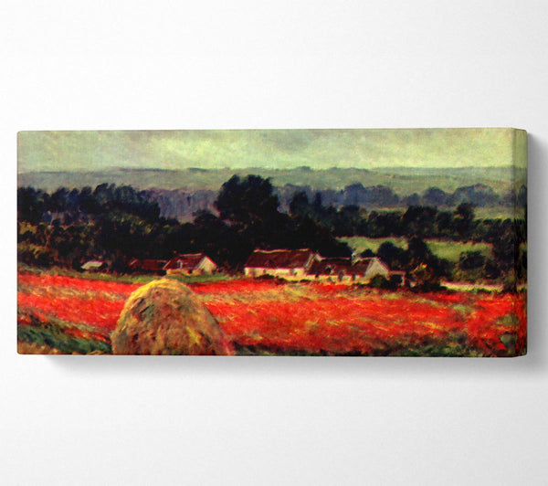 Monet Der Mohn Blumenfeld Die Scheune