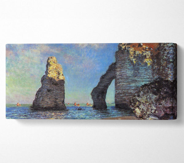 Monet Die Felsklippen von Etretat