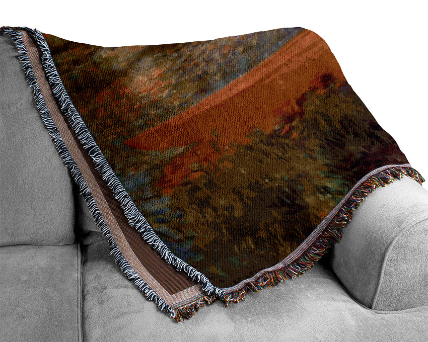 Renoir The Seine Woven Blanket