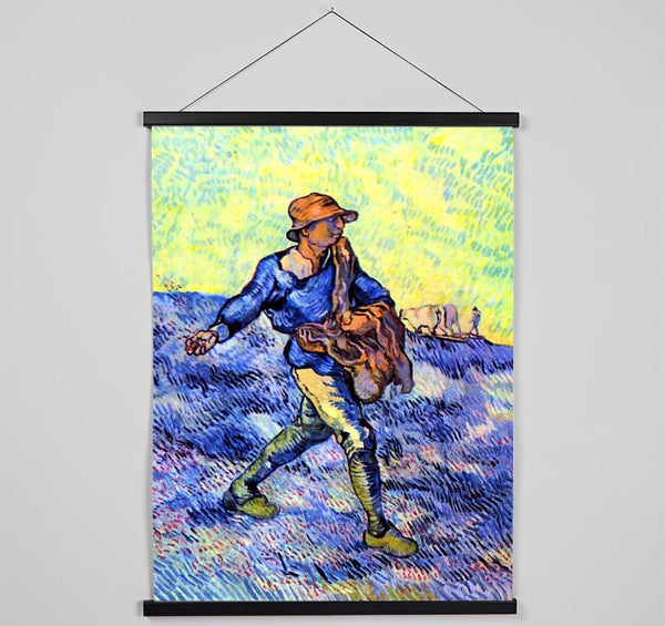 Van Gogh The Sower 1 Hanging Poster - Wallart-Direct UK