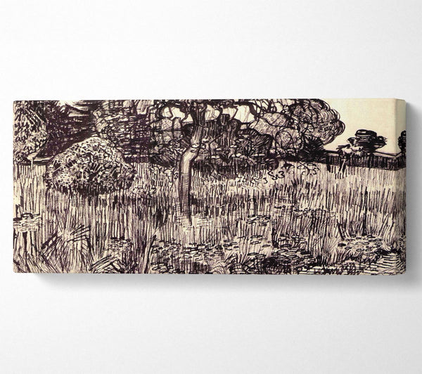 Van Gogh Tree In A Meadow