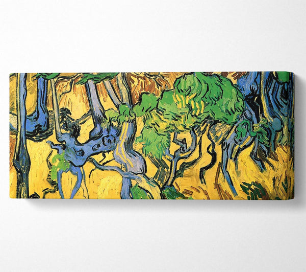 Van Gogh Tree Roots And Trunks