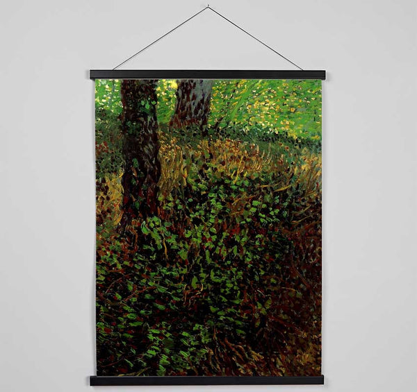 Van Gogh Undergrowth Hanging Poster - Wallart-Direct UK