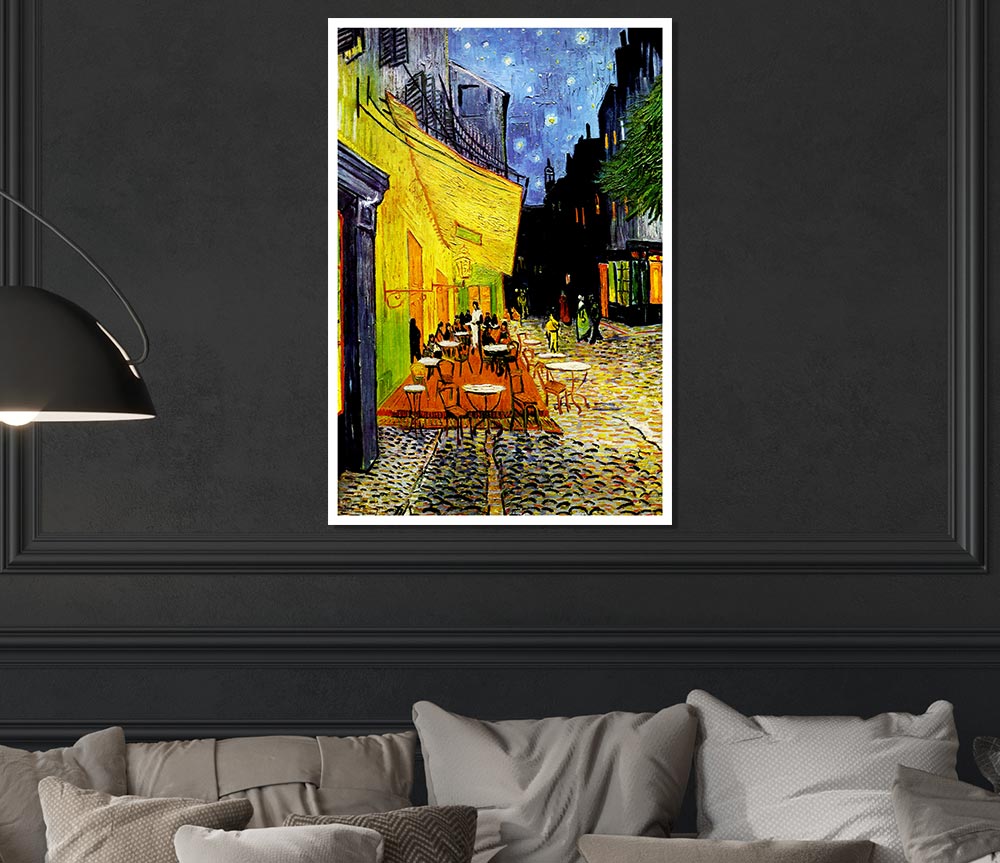 Van Gogh Cafe Terrace 2 Print Poster Wall Art