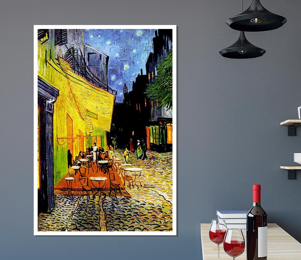 Van Gogh Cafe Terrace 2 Print Poster Wall Art