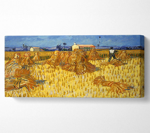 Van Gogh Corn Harvest In Provence
