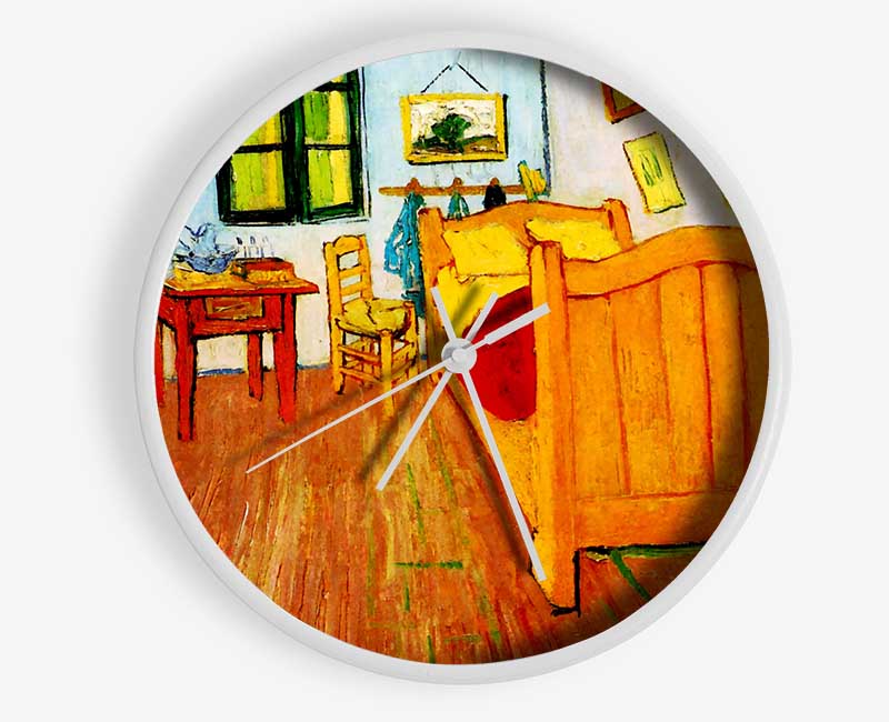 Van Gogh Room At Arles Clock - Wallart-Direct UK