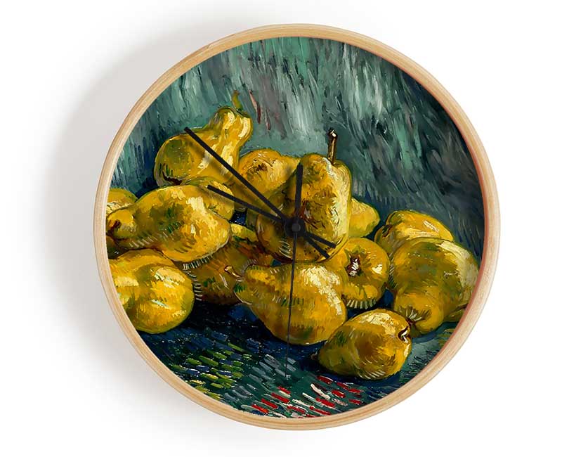 Van Gogh Still Life With Quinces Clock - Wallart-Direct UK