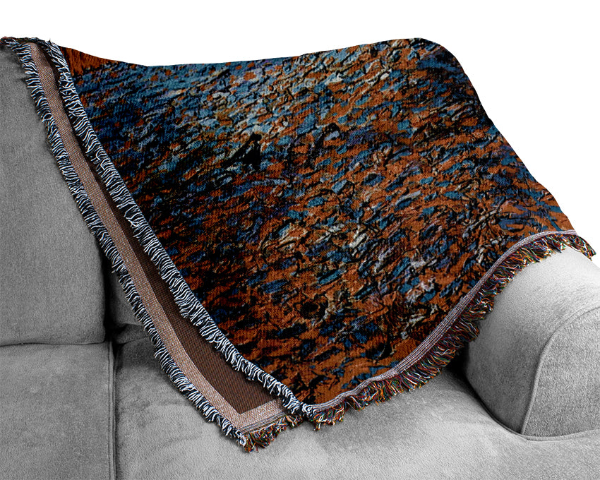 Van Gogh Sower Woven Blanket