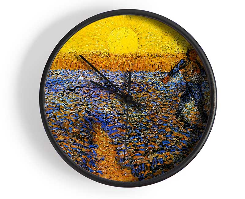 Van Gogh Sower Clock - Wallart-Direct UK