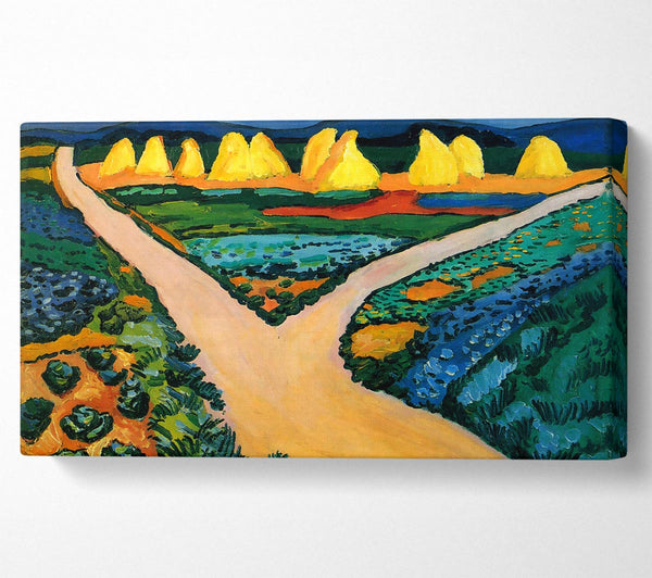 August Macke Gemüsefelder