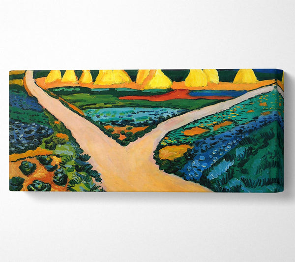 August Macke Gemüsefelder