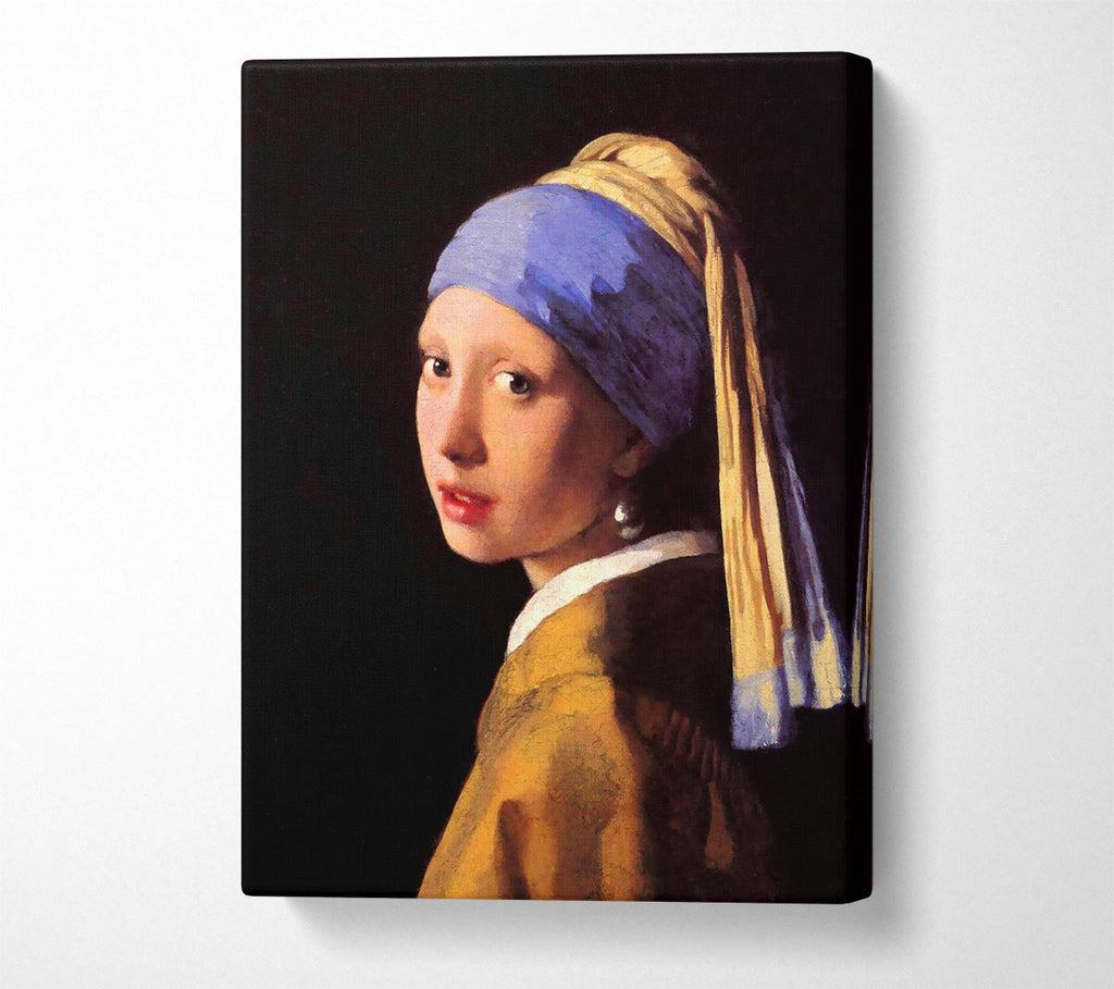 Picture of Vermeer The Girl With The Pearl Earring Canvas Print Wall Art